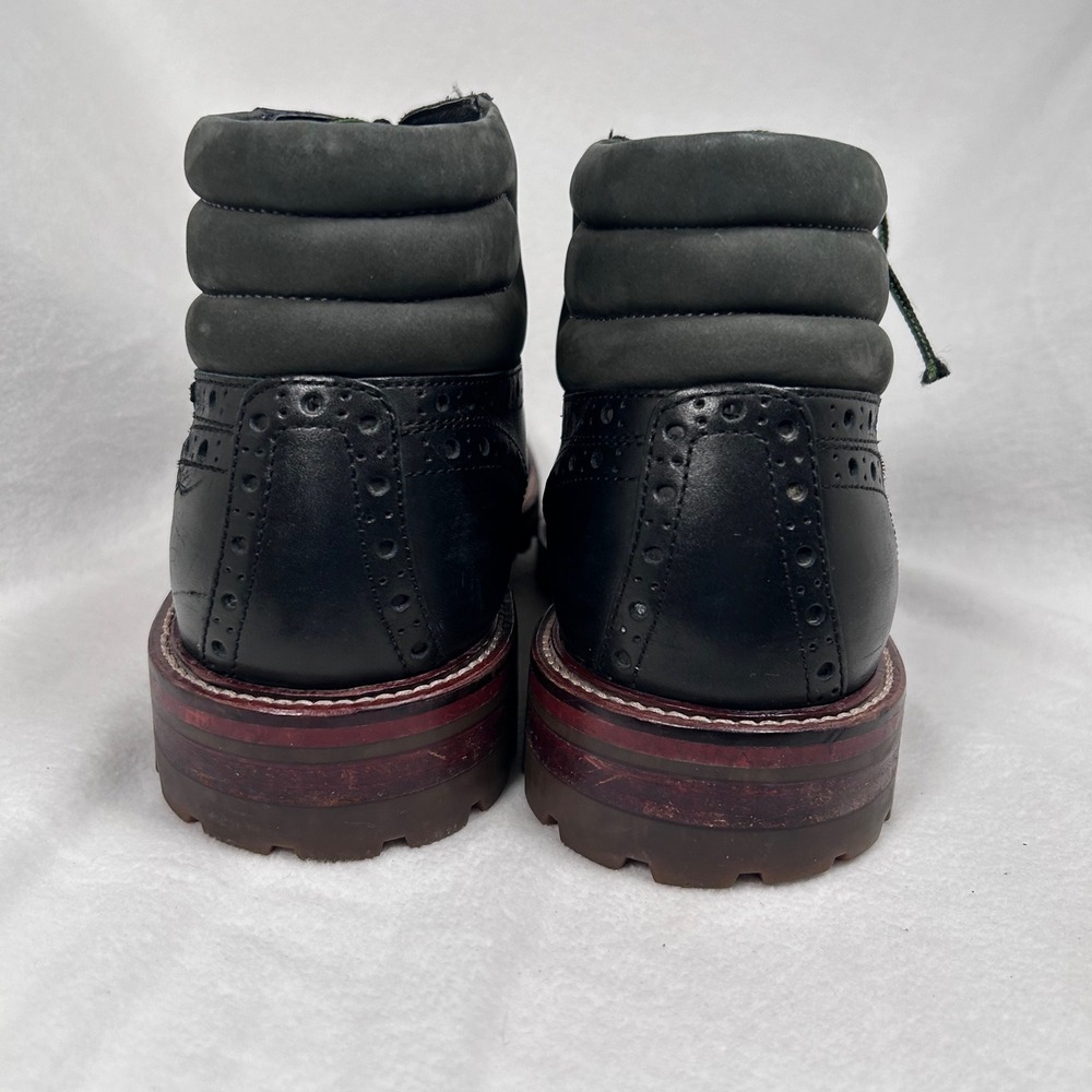 Johnston & Murphy J&M 1850 Boots Karnes Alpine Mens 11 M Black Leather 20-7677 - Picture 6 of 12